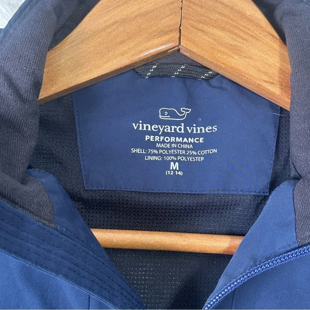 Vineyard Vines Youth M Regatta Performance Vest Navy Blue Outdoor 12-14
